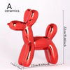 TrendyVault™ BalloonPup Figurine – Mini Ceramic Decor for Study Room