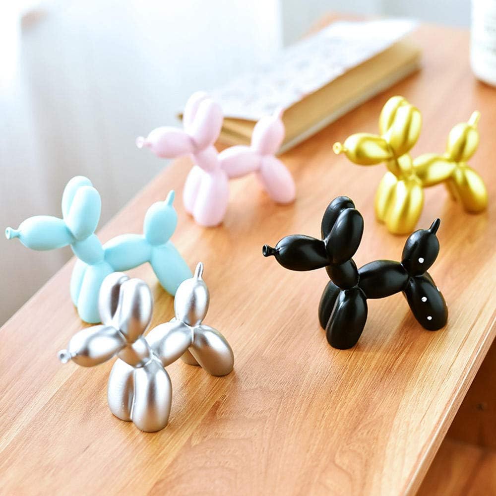 TrendyVault™ BalloonPup Figurine – Mini Ceramic Decor for Study Room