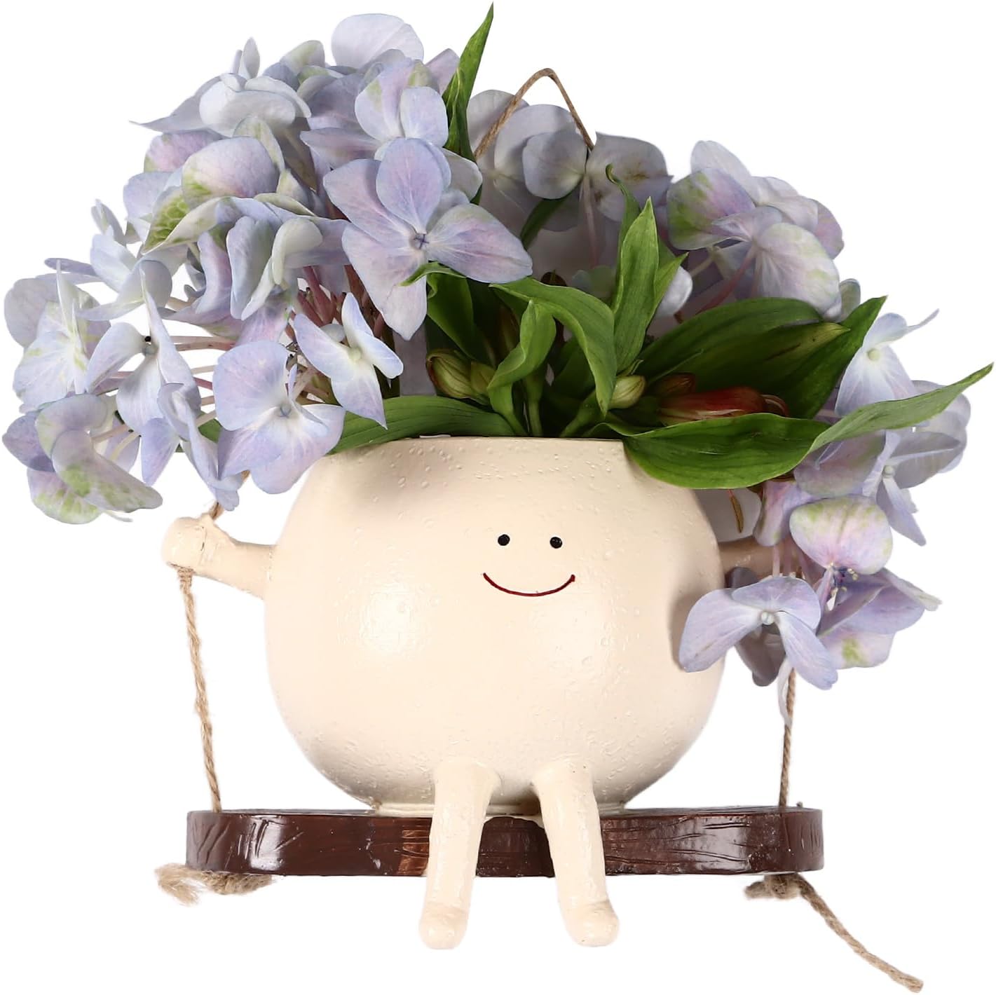 TrendyVault™ HappyFace Planter – Smiling Wall Planter for Indoor Spaces