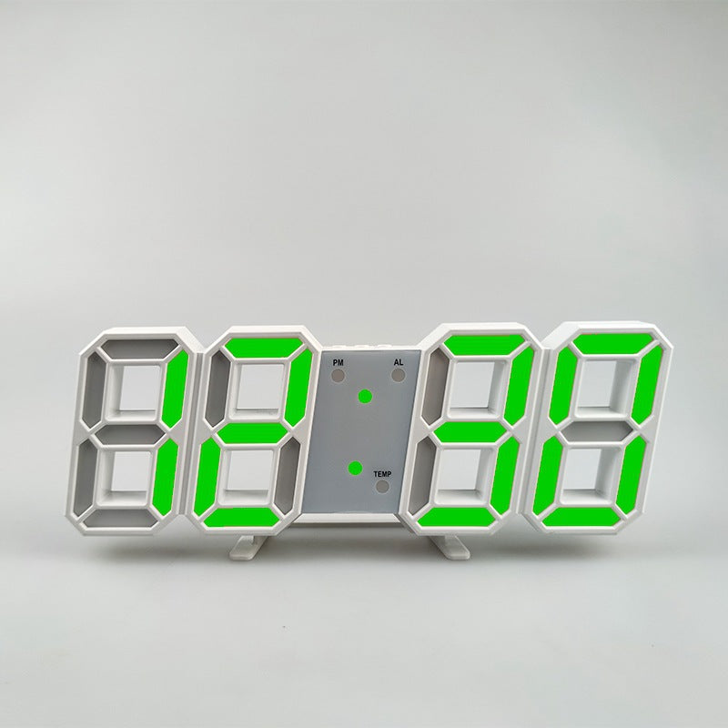 TrendyVault™ 3DGlow Clock – LED Digital Alarm Clock