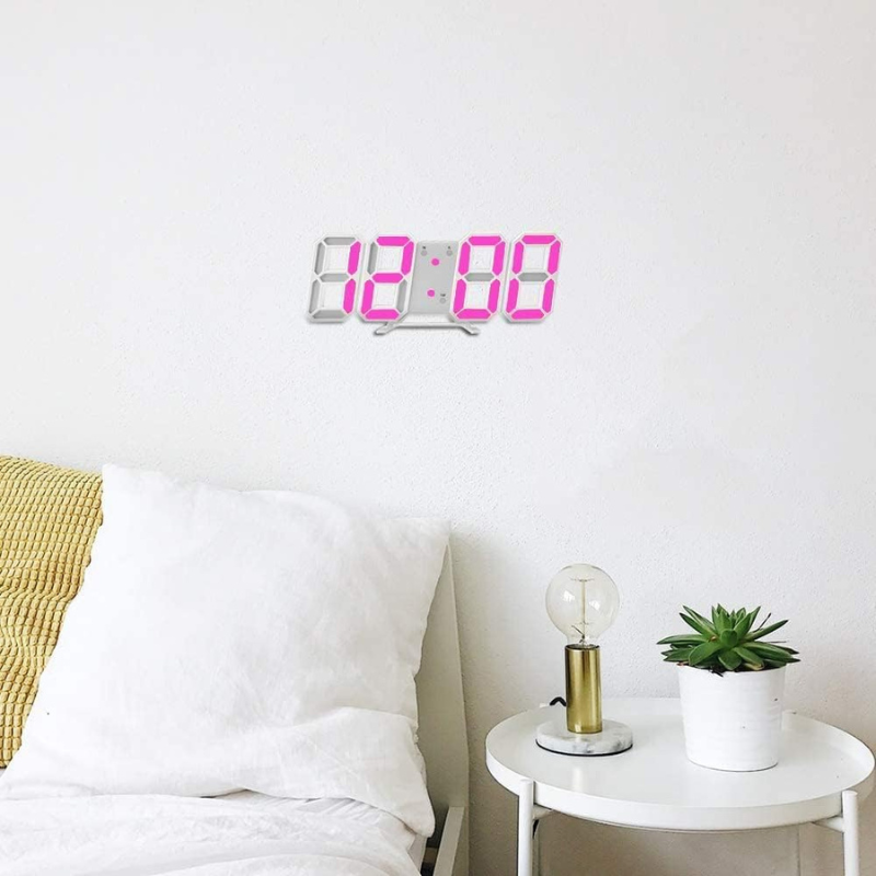 TrendyVault™ 3DGlow Clock – LED Digital Alarm Clock