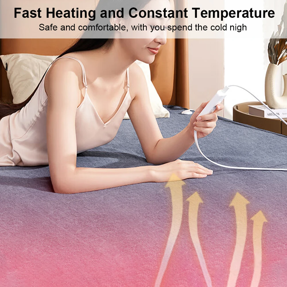 TrendyVault™ ComfortHeat Body Blanket – Automatic Electric Blanket for Bedroom Use